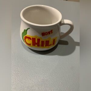White Ceramic Chili Mug